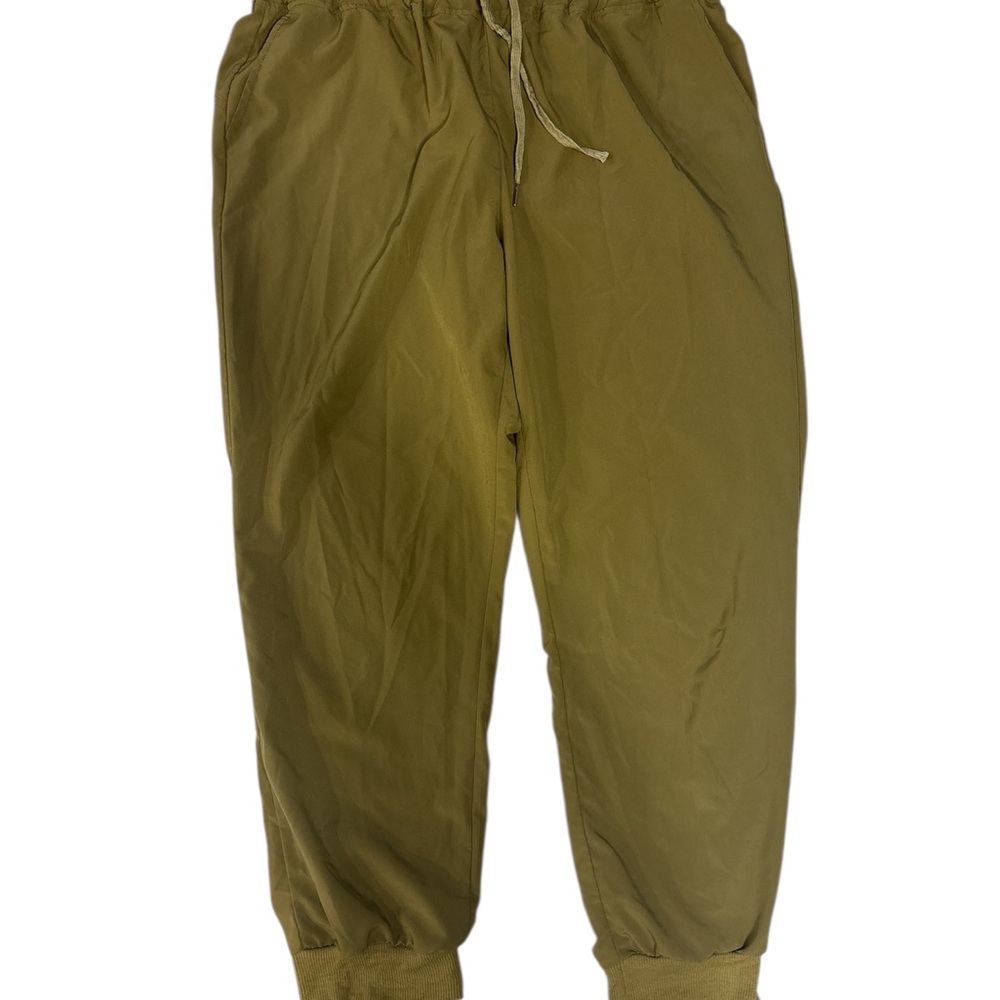 Joggers by Lark & Grey Women’s Size XL Olive Green Elastic Waist With Pockets